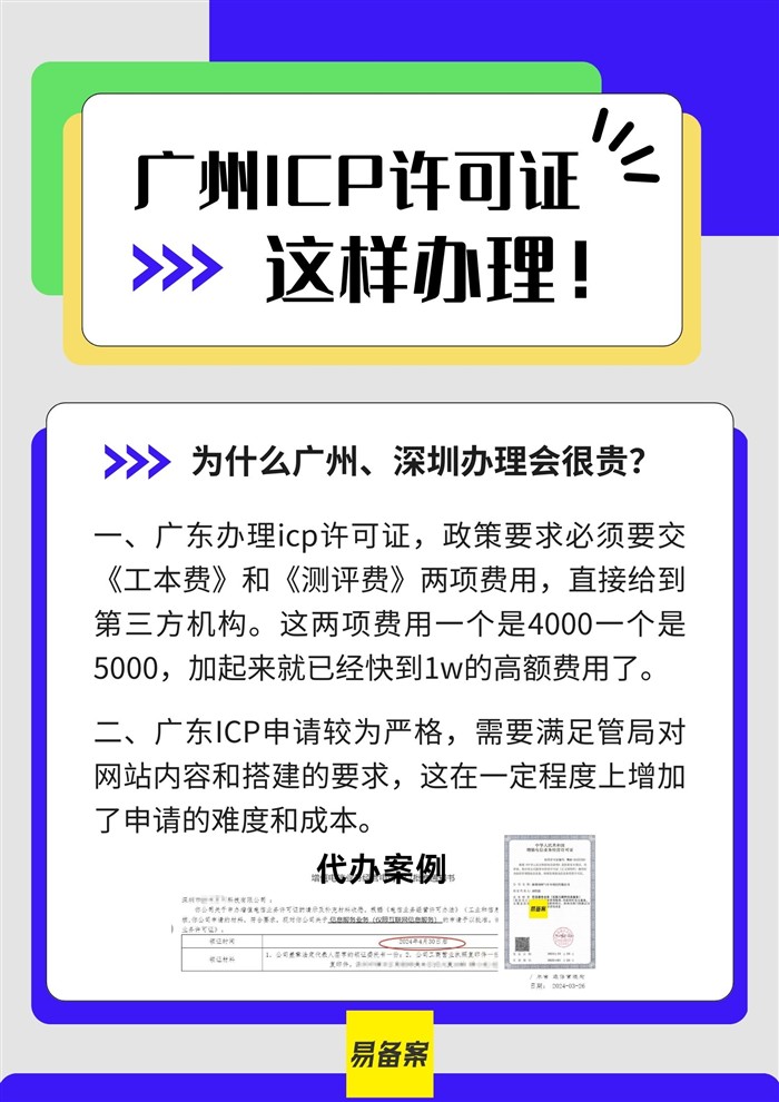 广州ICP许可证费用