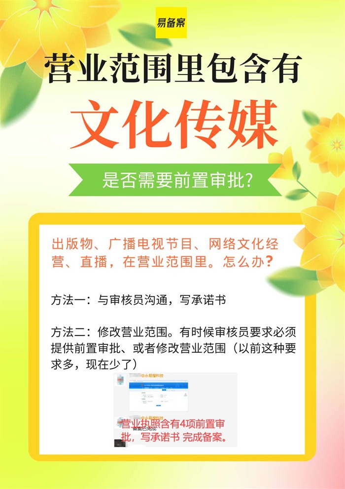 文化传媒ICP前置审批怎么办?承诺书也能通过备案