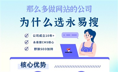 那么多做网站公司，为什么选永易搜？